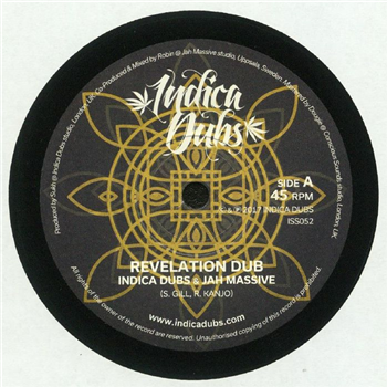 INDICA DUBS / JAH MASSIVE - REVELATION DUB / DUB MIX (7") - Indica Dubs