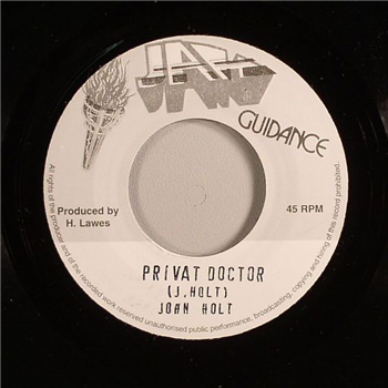 JOHN HOLT  - PRIVATE DOCTOR / BEACH PARTY (7") - Jah Guidance