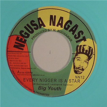 BIG YOUTH - EVERY NIGGER IS A STAR / VERSION (7") - NEGUSA NEGAST