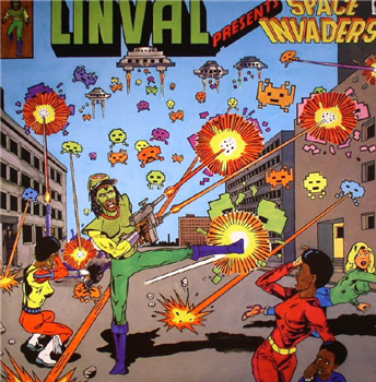 LINVAL THOMPSON - Presents Space Invaders (2xLP) - Greensleeves
