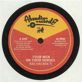 RAS HASSEN TI / RICO GAULTIER - Four Men On Their Horses (7") - ABENDIGO