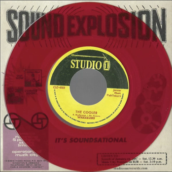 WRIGGLERS - THE COOLER / YOU CANNOT KNOW (Red 7") - Studio 1