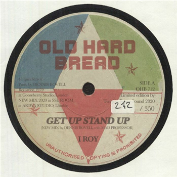 I ROY / DENNIS BOVELL - GET UP STAND UP / STAND STILL (7" - Limited numbered pressing) - Old Hard Bread