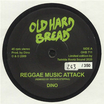 DINO / Iration Steppas - Reggae Music Attack (7" - Limited numbered pressing) - Old Hard Bread