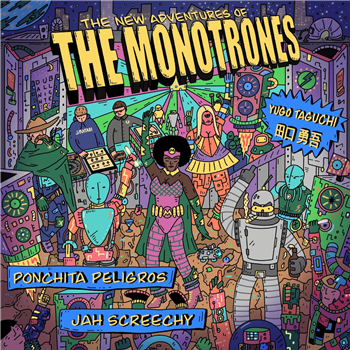 THE MONOTRONES - NEW ADVENTURES EP - RAKETE TONTRAEGER THE MONOTRONES - NEW ADVENTURES EP - RAKETE TONTRAEGER