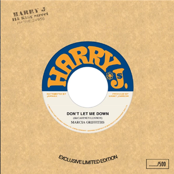 MARCIA GRIFFITHS / KING CANNON - DONT LET ME DOWN / What Happen Man (7") - HARRY J