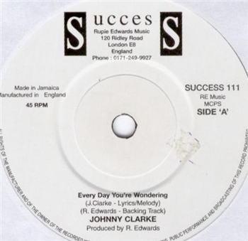 Johnny Clarke / Mr.Bojangles - SUCCESS Johnny Clarke / Mr.Bojangles - SUCCESS