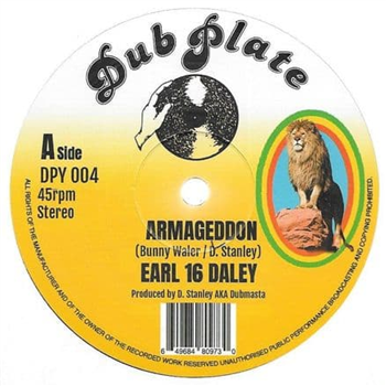 EARL 16 DALEY / DUBMASTA - Dubplate