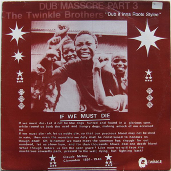 TWINKLE BROTHERS - DUB MASSACRE PART 3 DUB IT INNA ROOTS STYLEE - Twinkle