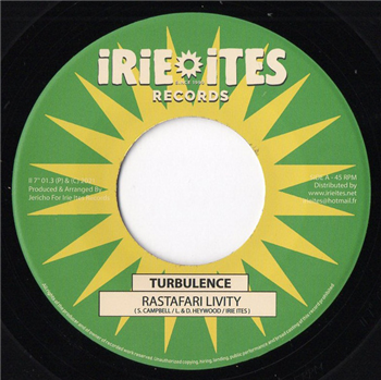 TURBULENCE / SUGA ROY & CONRAD CRYSTAL - Irie Ites