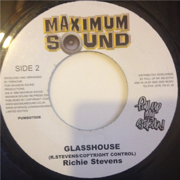 RICHIE STEVENS - Maximum Sound