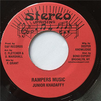 JUNIOR KHADAFFY - Stereo Uprising JUNIOR KHADAFFY - Stereo Uprising