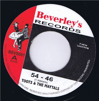 TOOTS AND THE MAYTALS - BEVERLEYS