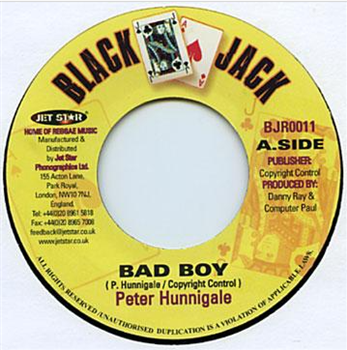 PETER HUNNIGALE / COMPUTER PAUL & DEAN FRASER - BLACK JACK PETER HUNNIGALE / COMPUTER PAUL & DEAN FRASER - BLACK JACK