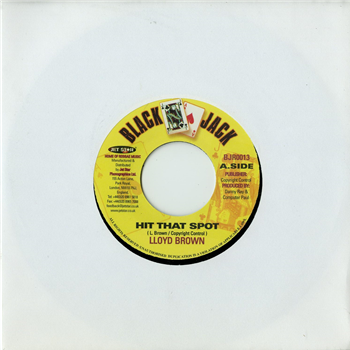 LLOYD BROWN / COMPUTER PAUL & DEAN FRASER - BLACK JACK LLOYD BROWN / COMPUTER PAUL & DEAN FRASER - BLACK JACK