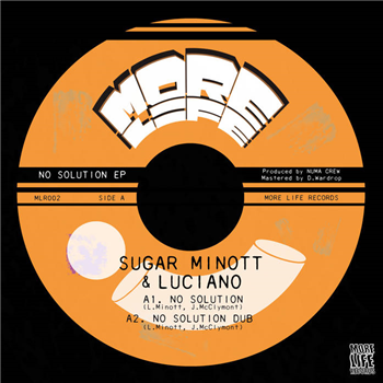 Sugar Minott, Luciano & Numa Crew - No Solution EP  - More Life Records