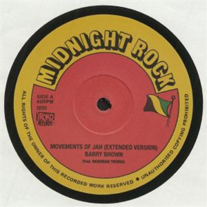 BARRY BROWN / JAH THOMAS - MIDNIGHT ROCK BARRY BROWN / JAH THOMAS - MIDNIGHT ROCK