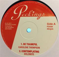 CAROLENE THOMPSON, DOLOMITE / TENOR STARR, PECKINGS BROTHERS - PECKINGS