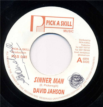 DAVID JAHSON / G.VIBES - PICK A SKILL