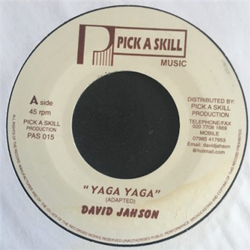 DAVID JAHSON - PICK A SKILL