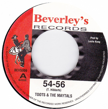 TOOTS AND THE MAYTALS / BEVERLEYS ALL STARS - BEVERLEYS