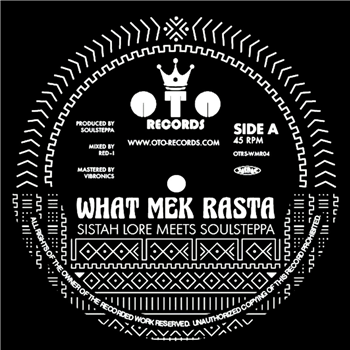 SISTAH LORE / SOULSTEPPA - OTO SISTAH LORE / SOULSTEPPA - OTO