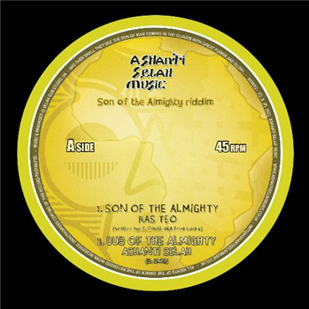 Ras Teo, Fred Locks & Ashanti Selah - Son Of The Almighty Riddim - Ashanti Selah Music