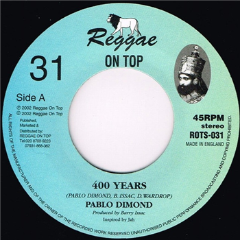 PABLO DIAMOND / REGGAE ON TOP ALL STARS - Reggae On Top