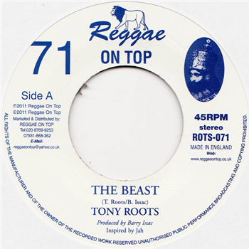 TONY ROOTS / REGGAE ON TOP ALL STARS - Reggae On Top