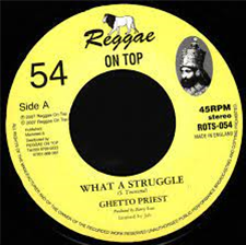 GHETTO PRIEST / REGGAE ON TOP ALL STARS - Reggae On Top