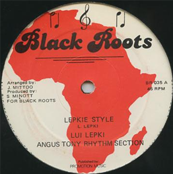 LUI LEPKI / ANGUS TONY RIDDIM SECTION - Black Roots