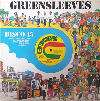 BARRINGTON LEVY & TRINITY / ROMAN STEWART & TRINITY - Greensleeves Records