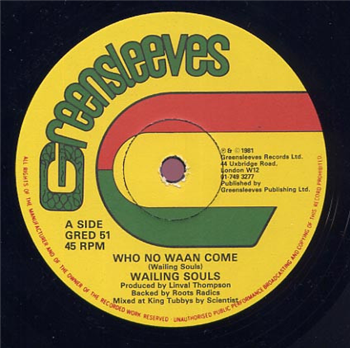 WAILING SOULS / AL CAMPBELL - Greensleeves Records