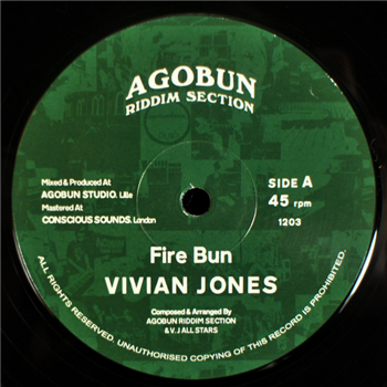 VIVIAN JONES, AGOBUN RIDDIM SECTION - Agobun
