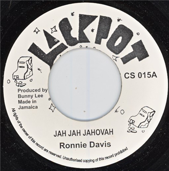 RONNIE DAVIS / KING TUBBY & THE AGGROVATORS - Jackpot Records