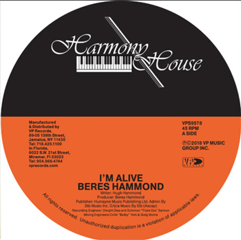 BERES HAMMOND 7" - VP RECORDS/GREENSLEEVES