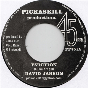 DAVID JAHSON - PICKASKILL PRODN