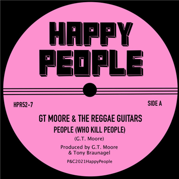 GT MOORE & THE REGGAE GUITARS - HAPPY PEOPLE