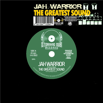 Jah Warrior 7" - Storming Dub Records