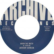 ANTHONY JOHNSON - Archive Recordings