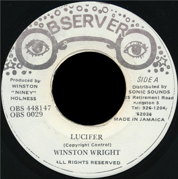 WINSTON WRIGHT / THE OBSERVERS - Observer