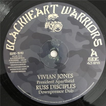 VIVIAN JONES, RUSS DISCIPLES / PRINCE ALLA, RUSS DISCIPLES - Blackheart Warriors