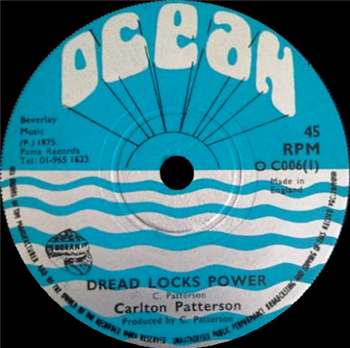 CARLTON PATTERSON - Ocean CARLTON PATTERSON - Ocean