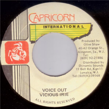 VICIOUS IRIE - CAPRICORN INTERNATIONAL VICIOUS IRIE - CAPRICORN INTERNATIONAL