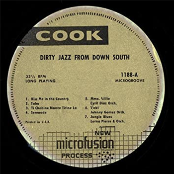 Various Artists - DIRTY JAZZ FROM DOWN SOUTH - COOK / JAMWAX