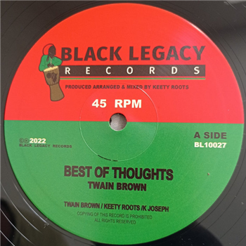TWAIN BROWN / KEET ROOTS - Black Legacy Records