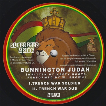 BUNNINGTON JUDAH, keety roots / SABOLIUS, keety roots - SIR LOGIE