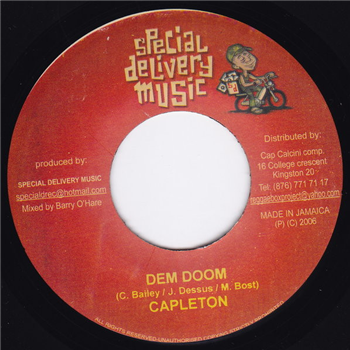 CAPLETON / BOST & BIM - special delivery music CAPLETON / BOST & BIM - special delivery music
