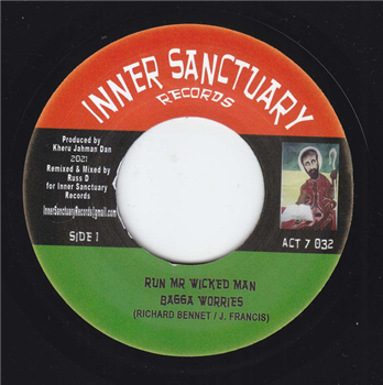 BAGGA WORRIES / DISCIPLES & INNER SANCTUARY DUBSTARS - INNER SANCTUARY