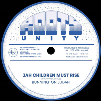 BUNNINGTON JUDAH / ROOTS UNITY - ROOTS UNITY BUNNINGTON JUDAH / ROOTS UNITY - ROOTS UNITY